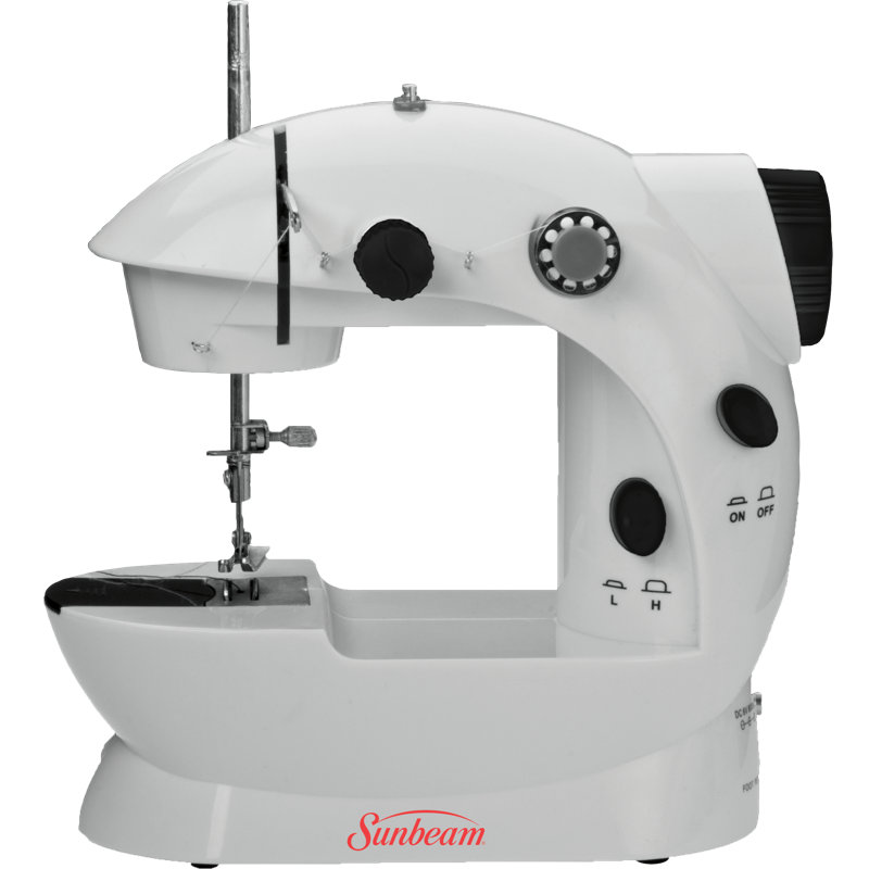 Sunbeam Mini Sewing Machine with Sewing Kit & Reviews Wayfair.ca